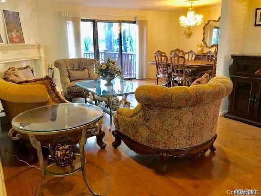 Chandelier, Dining room, Fireplace, Interior, Living room, Wood Texture Flooring