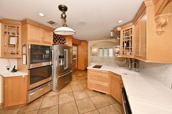 Interior, Kitchen, Recessed Lighting, Stainless Steel Appliances