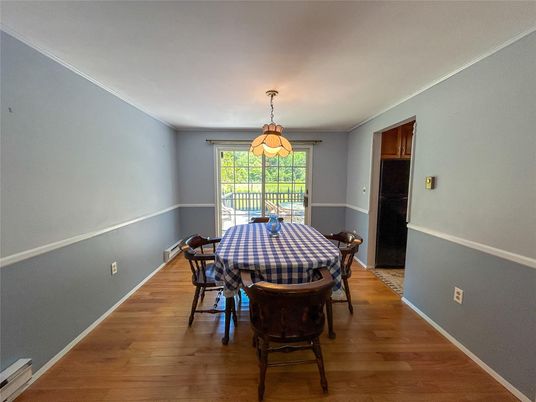 Dining room, Interior, Wood Texture Flooring