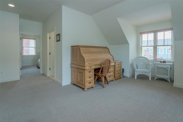 Home Office, Interior, Recessed Lighting