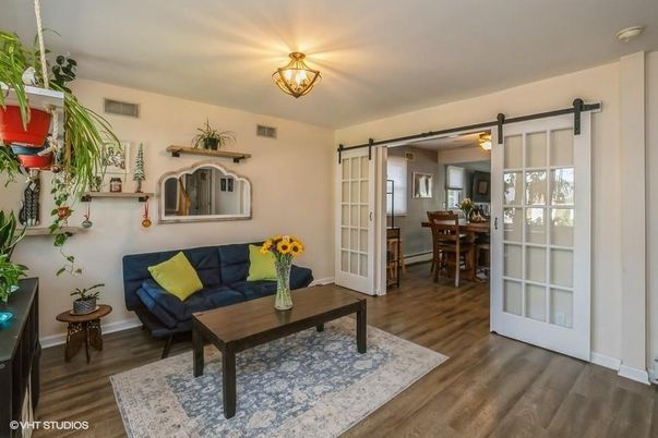 Dining room, Interior, Wood Texture Flooring