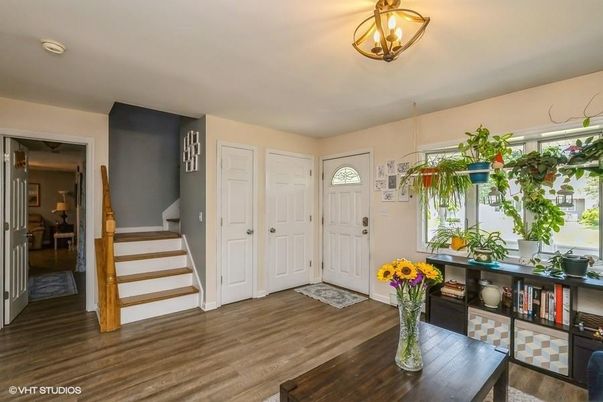 Dining room, Interior, Wood Texture Flooring