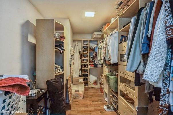 Interior, Recessed Lighting, Walk-in Closets, Wood Texture Flooring