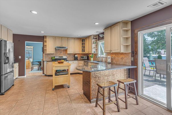Interior, Kitchen, Recessed Lighting, Stainless Steel Appliances