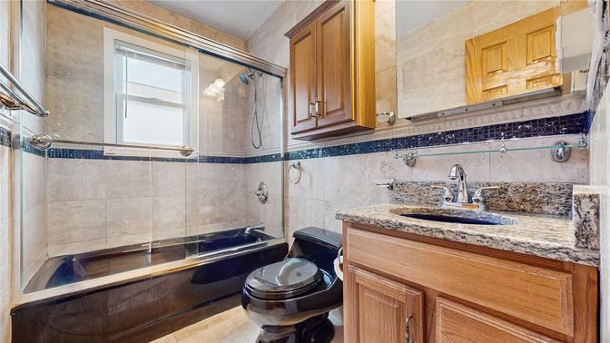 Bathroom, Glass Shower, Interior
