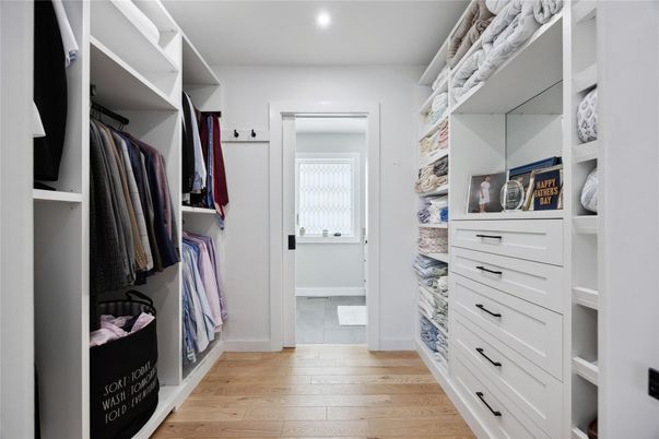 Interior, Recessed Lighting, Walk-in Closets, Wood Texture Flooring