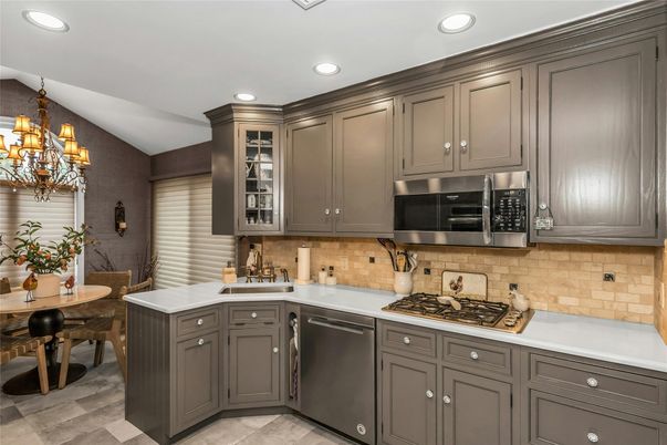 Chandelier, Dining room, Interior, Kitchen, Recessed Lighting