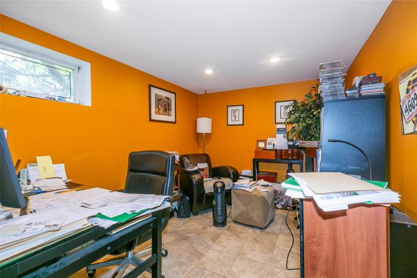 Home Office, Interior, Recessed Lighting