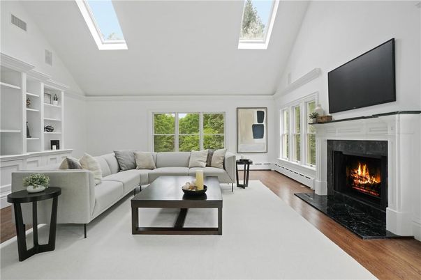Fireplace, Interior, Living room, Wood Texture Flooring