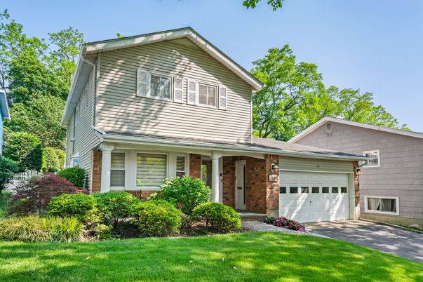 Attached, Exterior, Facade, Brick Facade, Farmhouse