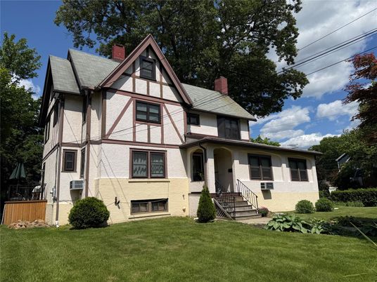 Exterior, Facade, Tudor Revival