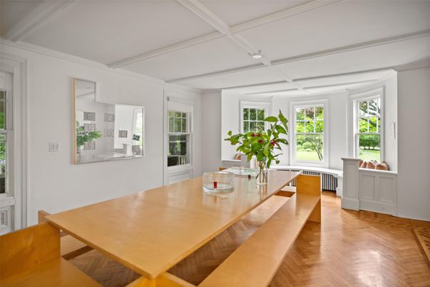 Dining room, Interior, Wood Texture Flooring
