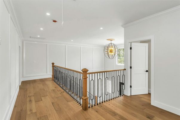 Chandelier, Interior, Recessed Lighting, Wood Texture Flooring