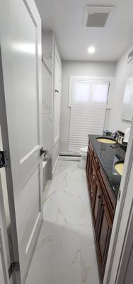 Bathroom, Interior, Kitchen, Marble, Marble Walls, Recessed Lighting