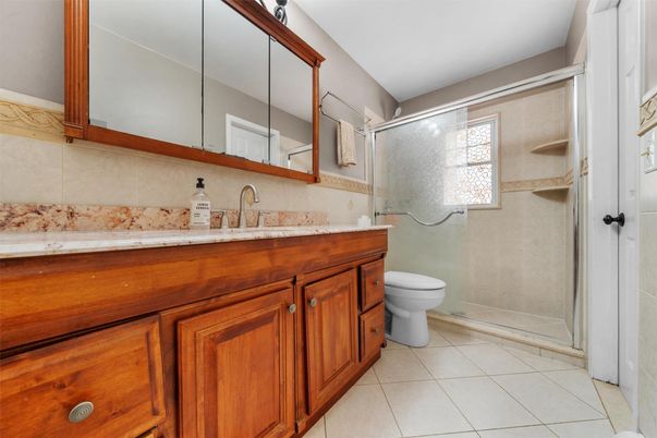 Bathroom, Glass Shower, Interior