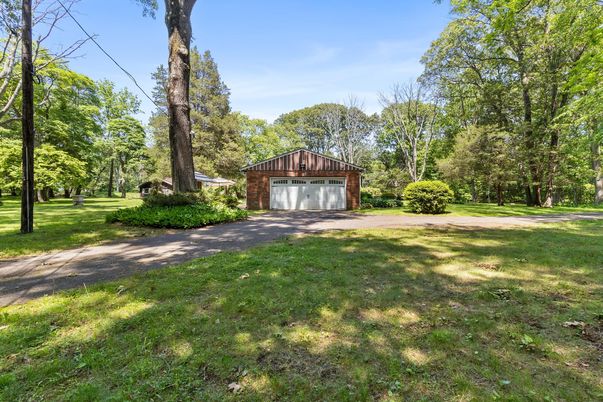 Backyard, Detached Garage, Exterior