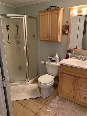 Bathroom, Glass Shower, Interior