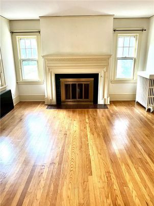Empty room, Fireplace, Interior, Wood Texture Flooring