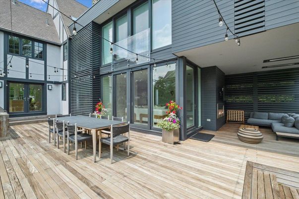 Exterior, Wood Texture Flooring