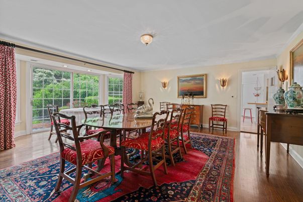 Dining room, Interior, Wood Texture Flooring