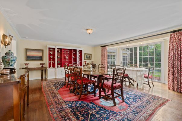 Dining room, Interior, Wood Texture Flooring