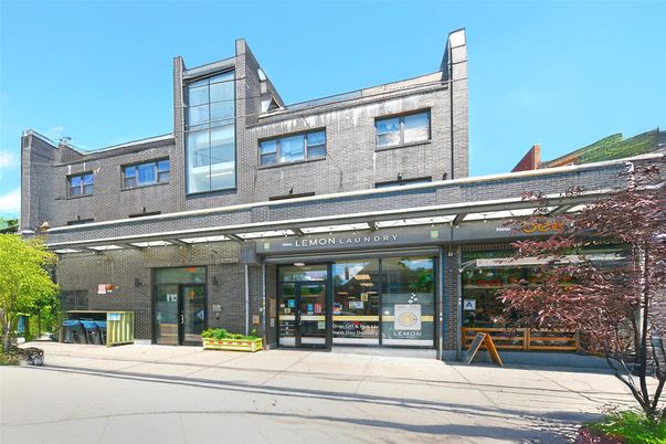 Exterior, Facade, Brick Facade, Condo Building