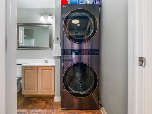 Bathroom, Interior, Utility Closets, Washer