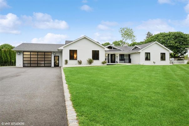Attached, Backyard, Exterior, Facade, Farmhouse