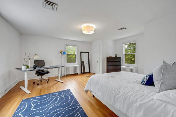 Bedroom, Home Office, Interior, Wood Texture Flooring