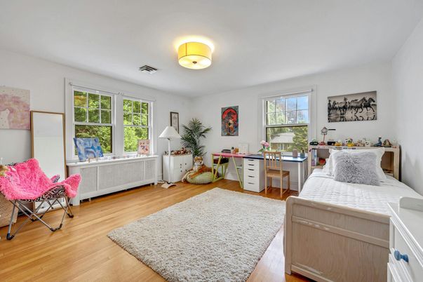 Bedroom, Home Office, Interior, Wood Texture Flooring