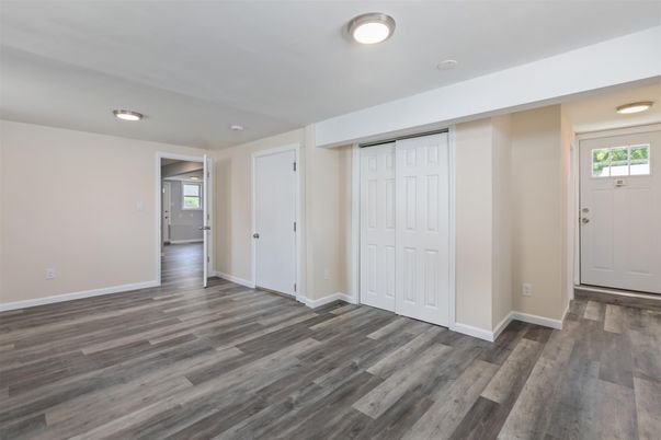 Empty room, Interior, Wood Texture Flooring