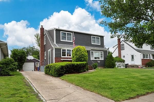 Backyard, Detached Garage, Exterior, Facade, Raised Ranch
