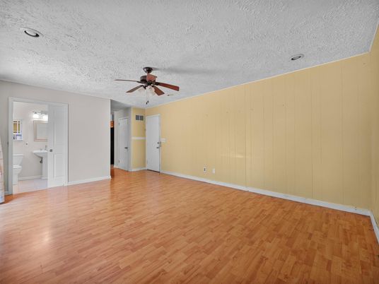 Bathroom, Empty room, Interior, Wood Texture Flooring