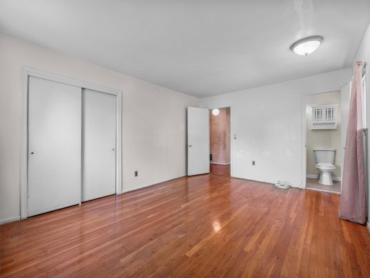 Bathroom, Empty room, Interior, Wood Texture Flooring