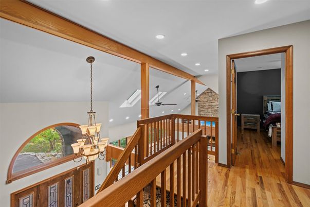 Chandelier, Interior, Recessed Lighting, Wood Texture Flooring