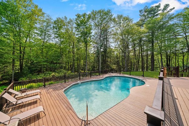 Exterior, Pool, Wood Texture Flooring