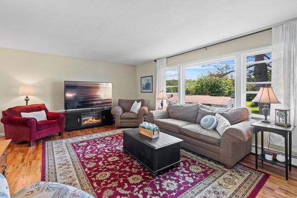 Fireplace, Interior, Living room, Wood Texture Flooring