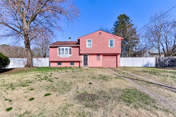 Attached, Backyard, Exterior, Facade, Raised Ranch
