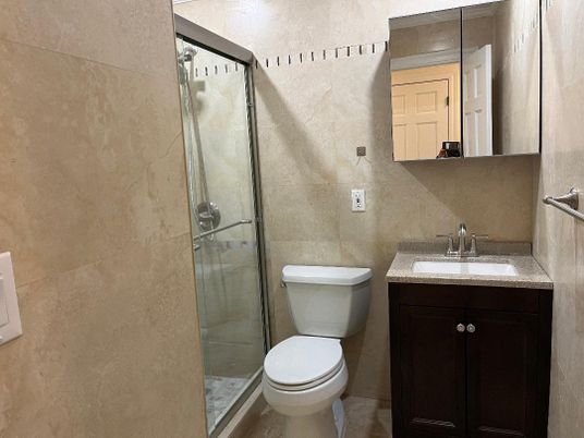 Bathroom, Glass Shower, Interior