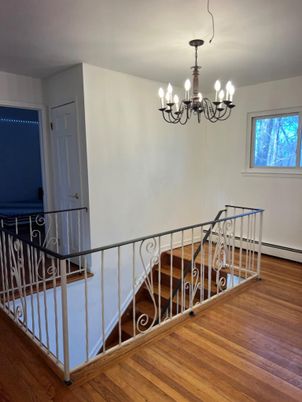 Chandelier, Interior, Wood Texture Flooring
