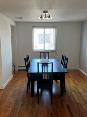Dining room, Interior, Wood Texture Flooring