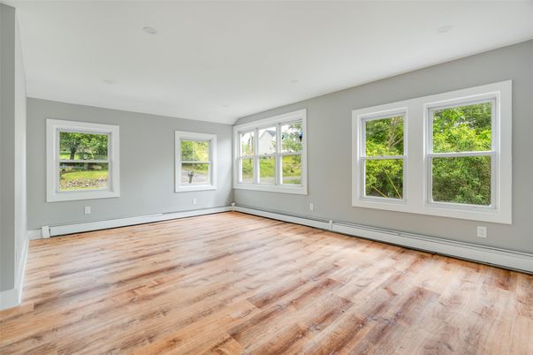 Empty room, Interior, Wood Texture Flooring