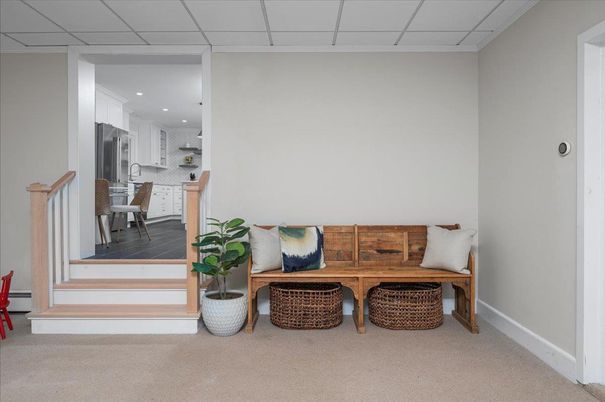 Dining room, Interior, Kitchen, Recessed Lighting