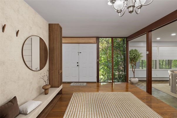 Chandelier, Interior, Recessed Lighting, Wood Texture Flooring