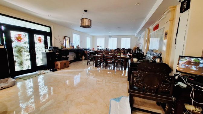 Dining room, Interior, Recessed Lighting