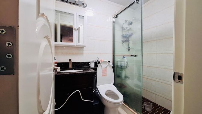 Bathroom, Glass Shower, Interior