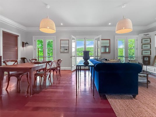 Dining room, Interior, Living room, Pendant Lights, Recessed Lighting