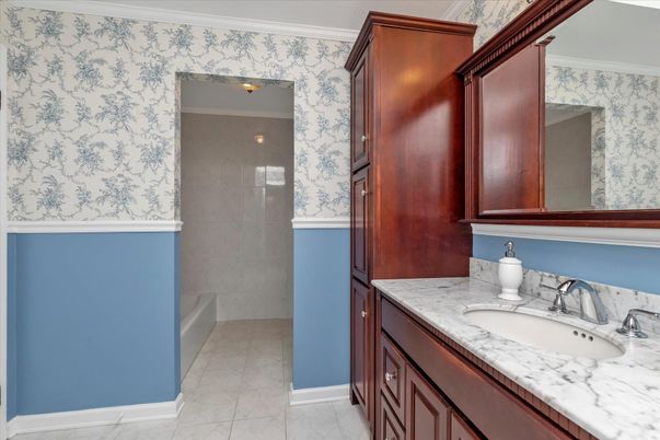 Bathroom, Glass Shower, Interior, Marble