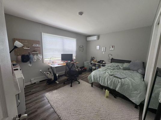 Bedroom, Home Office, Interior, Wood Texture Flooring