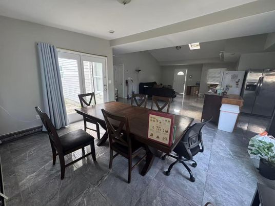 Dining room, Interior, Kitchen